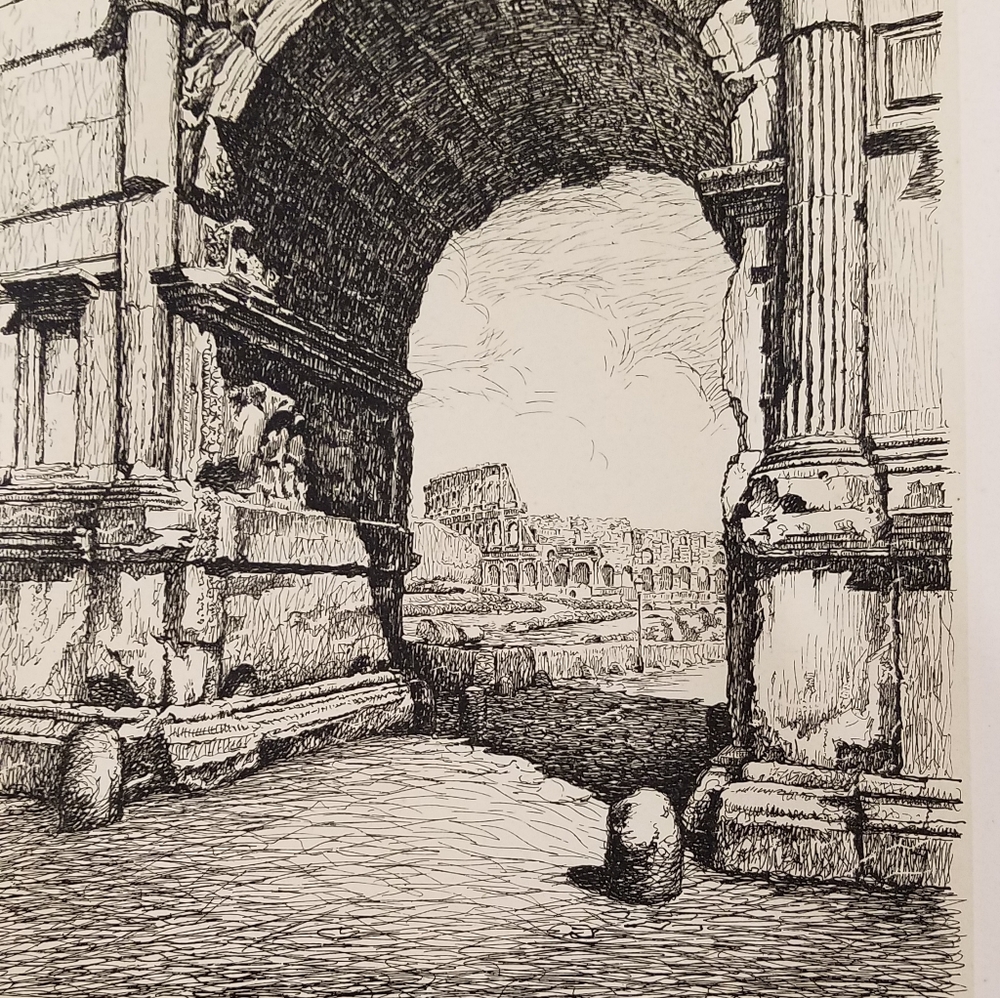 set of 19th Century lithographs- Italian